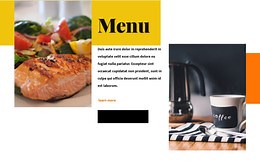About Restaurant - Website Template by Nicepage