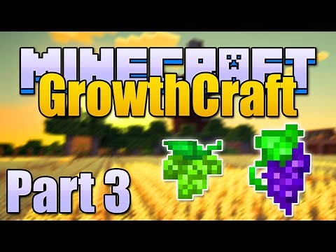 Minecraft GRAPES, RICE, & HOPS Mods - Growthcraft Part 3/4 (Minecraft v1.6.4 Mod Spotlight)