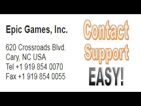 How to Contact Epic Games for Support [Telephone & Email]