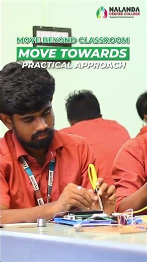 Career with Electronics! ⚡Admissions Open 2026-27 | Nalanda Degree College, Vijayawada
