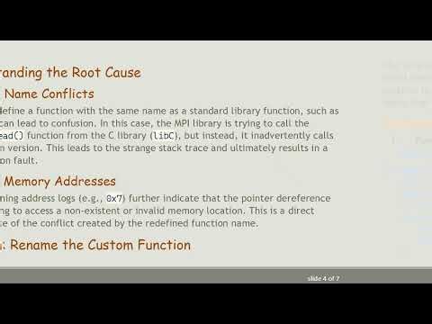 Resolving Segmentation Faults in MPI When Passing Structs