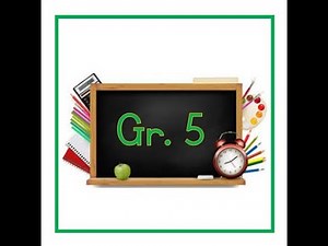 Gr. 5 - Natuurwetenskap en Tegnologie tuiswerk aanbieding - 20 tot 24 April 2020