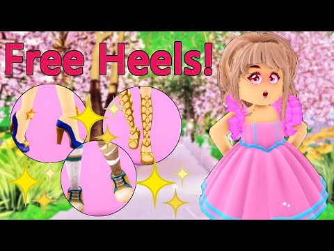 How To Get FREE Heels In Royale High ( Royale High Free Accessories )