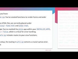 Fixing Django's "Not Found" Error