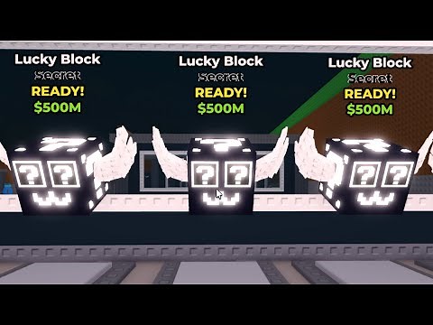 I Opened the NEW Secret Lucky Blocks in ROBLOX Steal a Brainrot…❓