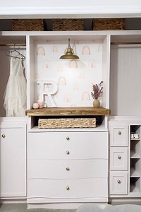 Flip A Thrifted Dresser Into A DIY Custom Closet Built-In