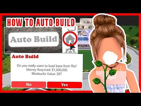 How to Auto build in Bloxburg in 2021 (WORKING METHOD)
