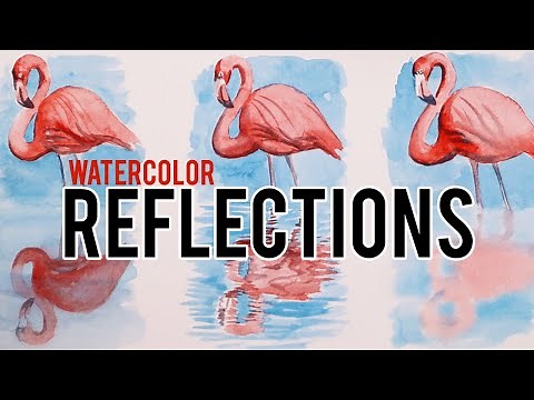 3 Ways to Paint Reflections in Water with Watercolor