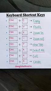 28K views · 3.2K reactions | Keyboard Shortcut Keys ⌨️✨ . . . #english #englishlearning #shorts #reels #englishtips #fbreels #vocabulary #learn #englishclass #englishcourse #englishgrammar #englishlanguage #trendingreels #viralreels #keyboard #shortcutkeys #education #facebookreels #instagood | Tushar Ghosh | Facebook