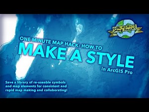 One Minute Map Hack: Make an ArcGIS Pro Style