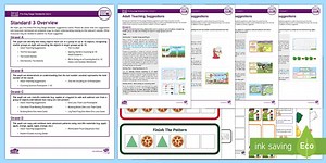 Pre-Key Stage Standards Maths Standard 3 Complete Resource Pack