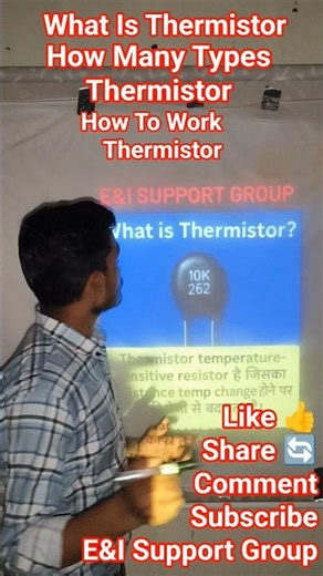 What Is Thermistor || How To Work Thermistor || How Many Types Thermistor || What Is Work Thermistor