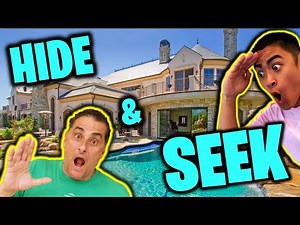 HIDE and SEEK vs OUR PARENTS!!! *MANSION*