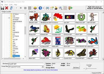 Embroidery File Converter Software | by Data 7
