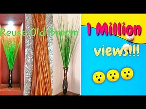 Reuse Old Broom|Broom Craft|Best Out Of Waste