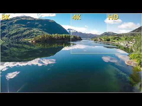 HD vs. 4K vs. 8K 映像を比べてみた｜PowerDVD
