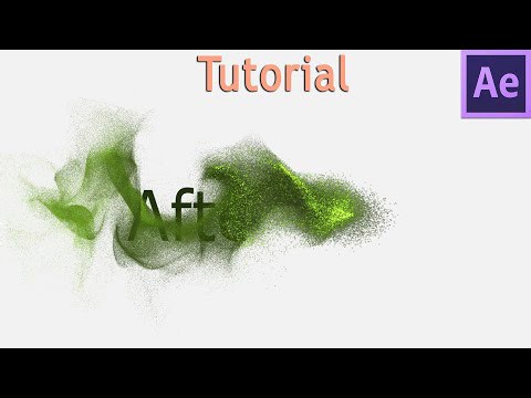 How to create color smoke intro in After Effects using Trapcode Particular - 116