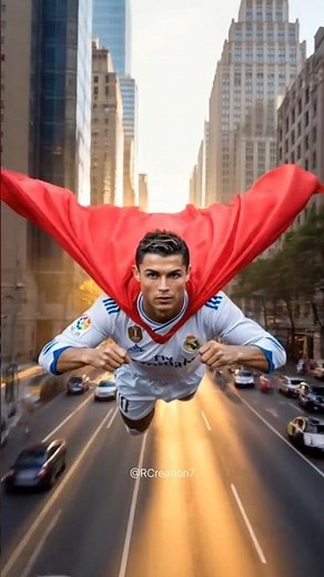 "Ronaldo Saves Messi’s Son from Hulk 💥 | Superhero Football Movie"