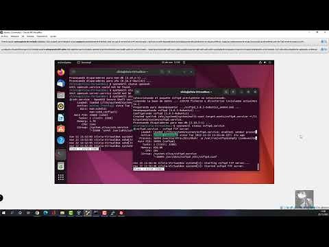 Instalar SERVIDOR FTP en UBUNTU y acceder con FILEZILLA desde WINDOWS