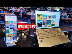 How To Connect iPhone To PC 2023 EASY WAY