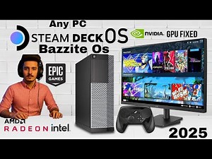 SteamOS Install Any pc 2025 : Console Os On Pc Bazzite installation guide