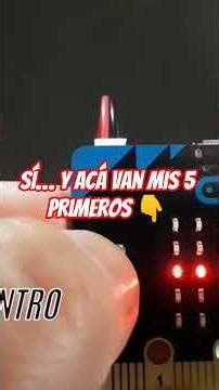 Mis 5 primeros juegos en micro:bit 👾🔥 #shorts