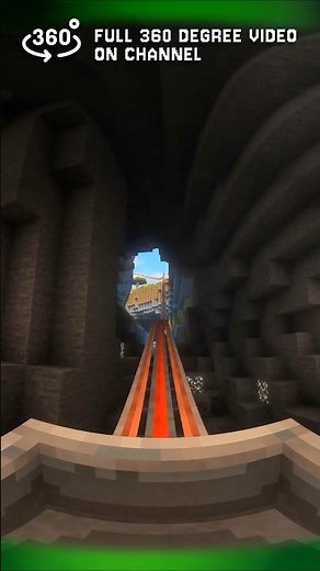 Minecraft Roller Coaster. Spline cart mod.