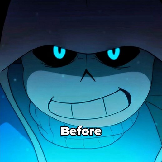 Glitchtale Sans Edit!!☠️(AfterVsBefore) #undertale #sans #glitchtale #edit