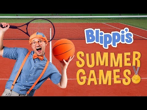 Blippi's Sports Summer Games Movie | Kids Movies | Educational Videos For Kids