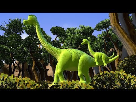 Dinosaur Songs | Brachiosaurus | Tyrannosaurus (T-Rex) by FunForKidsTV Nursery Rhymes