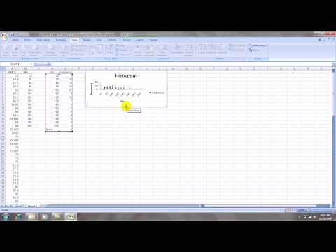 Create a Histogram with a Correct X-Axis Scale in Excel 2007