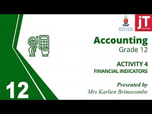Gr 12- Accounting - Analysis and Interpretation - Activity 4
