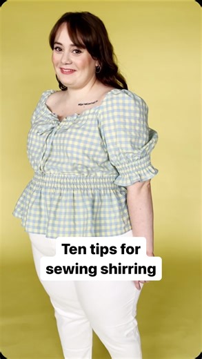 10K views · 23 reactions | Ten tips for sewing shirring [save this...