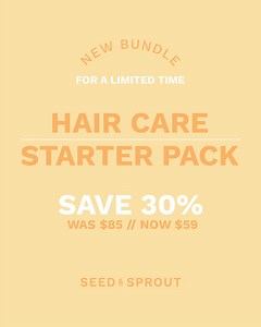 Take your hair care routine to the next (plastic free) level. Shop our LIMITED edition bundle and get 2x Shampoo Bars, 1x Conditioner Bar, 3x Tins. Aus Made. No Nasties. | Seed & Sprout | Facebook