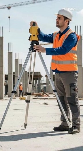 Surveying with Total Station | Construction Site Layout Work