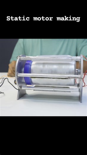 malay on Instagram: "Static motor making #homemade #diy #motor #electronics #staticelectricity"