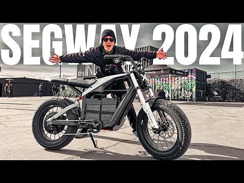 SEGWAY XYBER E-BIKE 2024: 0-20mph in 2.5s! | FIRST Look & Ride of New Lineup at CES