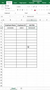 7K views · 135 reactions | Stop Entering Data in Excel ‼️ Use Excel forms shortcut in Excel ✅ . . . (Excel, Excel tips, Excel tricks, Excel hacks, Ms excel, Excel tips and tricks, Excel shortcuts, spreadsheets) . #exceltipsandtricks #excelhacks #msexcel #exceltricks #excel #exceltips #excelhacks #excelformula #exceltutorials #spreadsheets | Vision Computers | Facebook