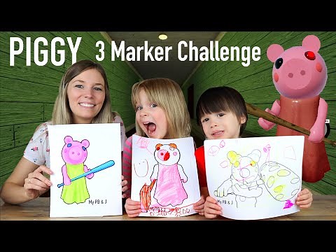 Roblox Piggy 3 Marker Challenge! Piggy Villain Level 2