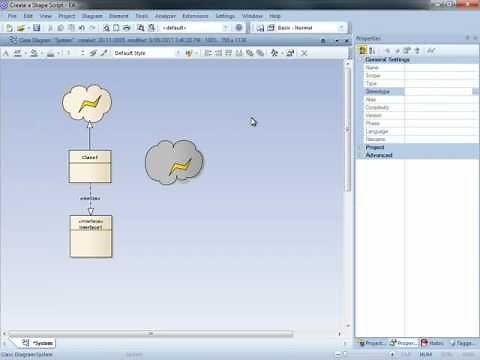 Shape Scripts in Sparx Systems Enterprise Architect