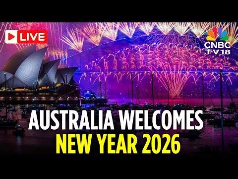 Australia New Year 2026 Celebrations LIVE: Sydney Harbour NYE LIVE | New Year 2025 Fireworks | N18G