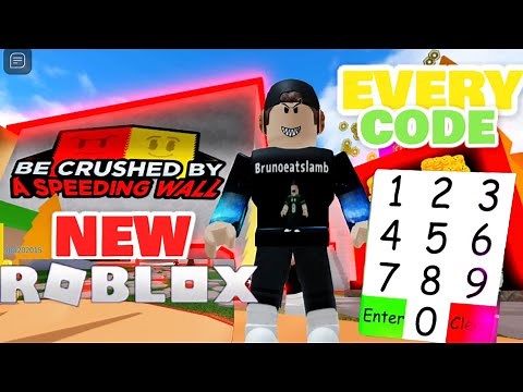 Be Crushed by a Speeding Wall 2021 [WORKING] Every CODE and Updated!!!