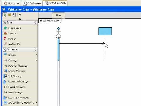 Use Case Diagram Sample - ATM System