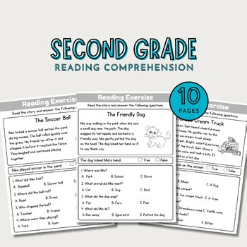 Short Stories for 2nd Grade | Reading Comprehension Passages, Questions, Key