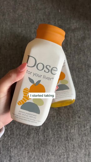 Dose for your Liver supports healthy liver enzyme function in one delicious-tasting wellness shot 🍊