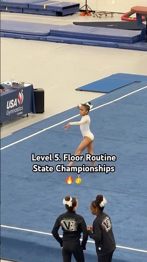 Level 5. Floor Routine. Score 9.825 #level5 #usagymnastics #floorroutine