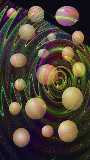Painting circles - Corel Painter 2023 #shorts #art #digitalart
