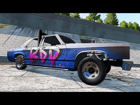 DESTRUCTION DERBY IN A PIT OF DISASTER?! (BeamNG Modded Multiplayer Gameplay)