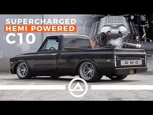 745 hp Hellcat Swapped Chevy C10