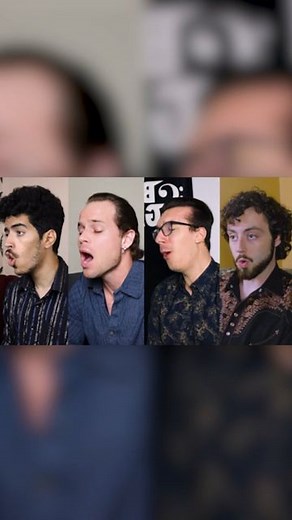 The Bass Gang on Instagram: "Have you watched our latest release yet?  Check out our cover of More Than Words now on YouTube, or your favorite streaming service! ❤️ . . . #thebassgang #morethanwords #extreme #acapella #guitar #cover #music #singing #harmony #bass #basscover"